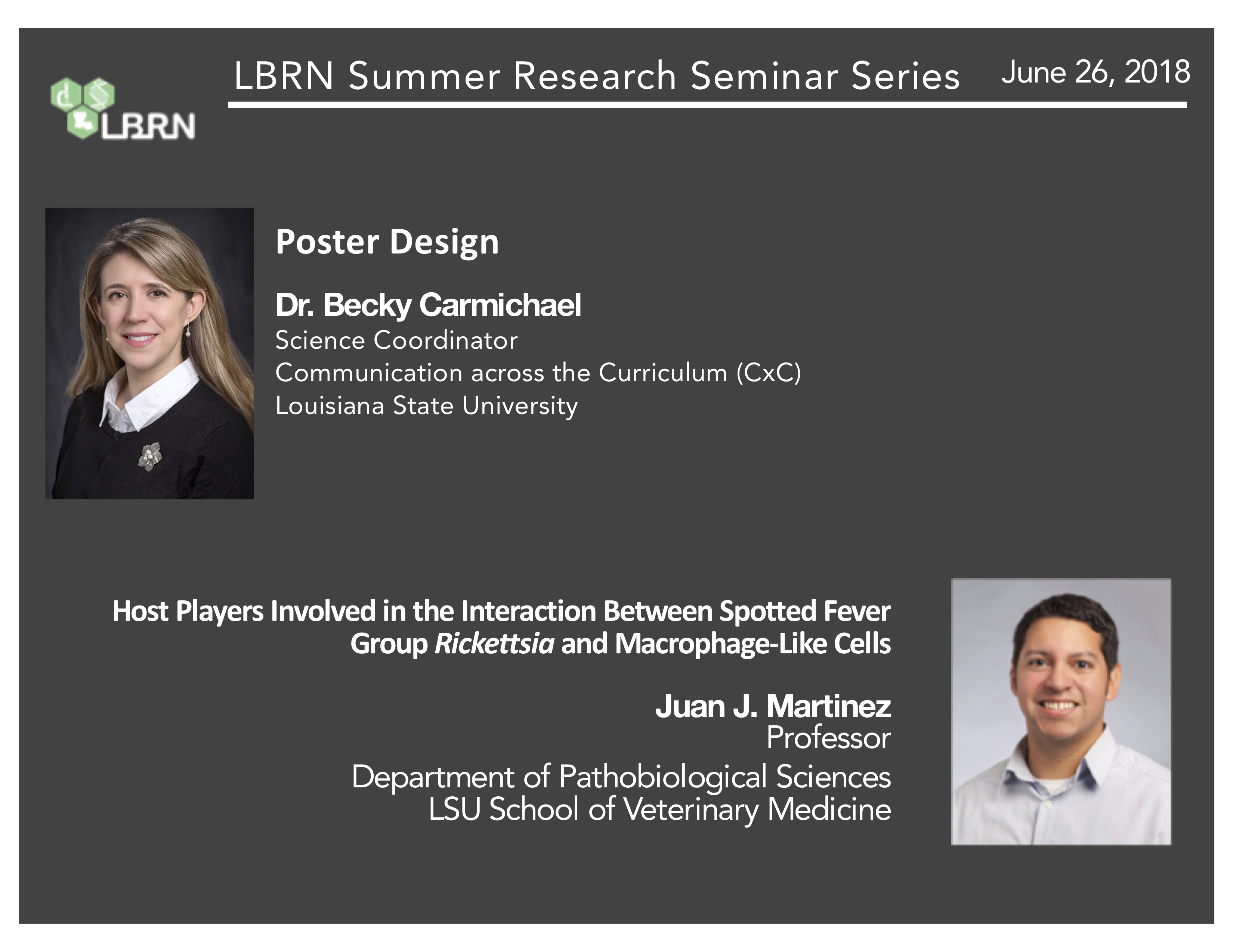 LBRN Summer Research Seminars